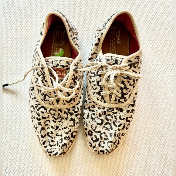 Toms Leopard Print Espadrille - Picture 3 of 5